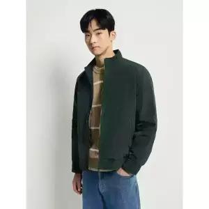 [빈폴] [빈폴] 논퀼팅 패딩 점퍼 - 그린 (BC6138CP2M) (BC6138CP2M)
