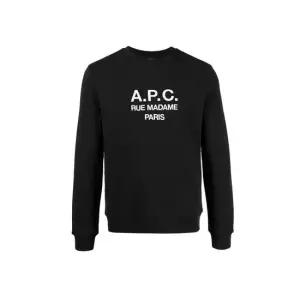 A.P.C MUST IT_23SS 러퍼스 RUFUS 로고자수 맨투맨 COEZD H27500 LZZ