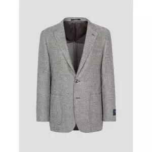 [LANSMERE] [Lansmere] ZEGNA 실크 혼방 헤링본 재킷 - 브라운 (LA6211L14D)