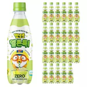 팔도 뽀로로 제로 멜론톡 음료수 335ml 어린이 음료