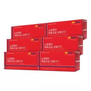 모어네이처 노르웨이 헤링오일 오메가11 30캡슐 X 6박스
