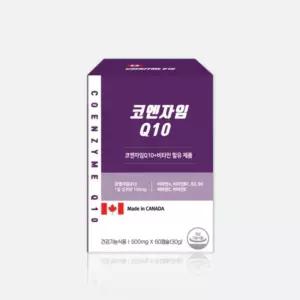 웰러스 코엔자임 Q10 60캡슐 2박스 캐나다직수입 비타민 식약처인증