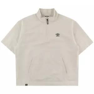 엄브로 클래식 반팔 스탠넥 아노락 UR124CWT31BGY1