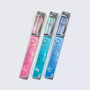 라이온 치아교정칫솔 오소돈틱 orthodontic 일본 미세모 치과칫솔 (1개)