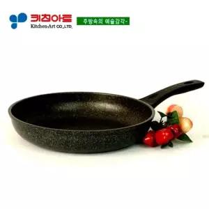 키친아트 슈프림스톤(은나노)열센서 후라이팬26CM