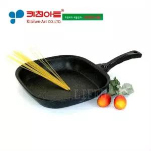 키친아트 슈프림(마블플러스)코팅 사각팬27CM