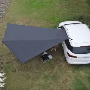 SUV 차량용 사이드 블랙코팅 어닝 자동차 타프