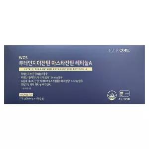 뉴트리코어 WCS 루테인지아잔틴 아스타잔틴 레티놀A 250mg 150캡슐