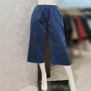 벨라디터치 V3F2SL34 와이드 8부 데님 P003586322 684122