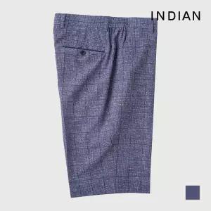 [INDIAN] 체크 프린트 반바지_MITDSXM4421