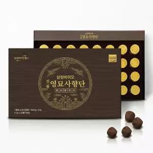 영묘사향단 사향 녹용 침향 고함량 4.5g 32개입 1개