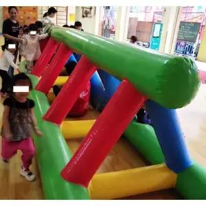 에어바운스 사다리 유치원 수련회 경기 운동회 협동