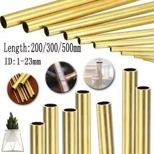 황동 튜브 DIY 파이프 원형 직경 12m 길이 200mm/300mm/500mm 벽 모델 제작용 막대 절단 도구