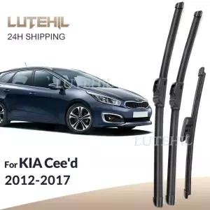 KIA Cee d Ceed 20122017 2013 2014 2015 2016 와이퍼 전면 및 후면 블레이드 앞 유리 창 브러쉬 26 14 12