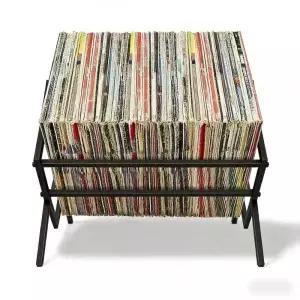 앨범 보관 랙 다층 대용량 80LP 레코드 플레이어 액세서리 CD 홈 침실 거실 정리 매직 툴