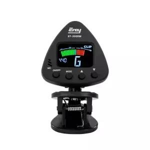 이노 ET 3000W 관악기 튜너는 색소폰 클라리넷 트럼펫 플루트 마이크 및 클립온 튜닝 모드를 지원 크로매틱