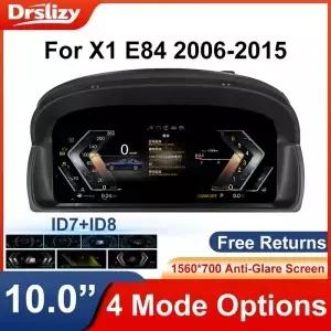 BMW E84 20062015 X1 시리즈용 새로운 UI 클러스터 대시보드 디지털 속도계 LCD 계기판 리눅스 OTA