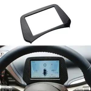 ABS 탄소 섬유 계기판 디스플레이 계량기 패널 장식 커버 스티커 BYD YUAN PLUS ATTO 3