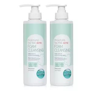 [타임딜] 바세린 모이스처 티트리 아크네 폼클렌징 500ml 2개