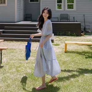 [JUST BETTER] 팔레트 잔꽃 링클프리 캉캉 원피스