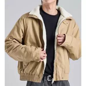 매장정품BUTTON SEOUL 버튼서울 BUTTON 크롭 헤비 투웨이 워크 자켓 (베이지) 5481 25F 1718729