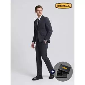 [INTERMEZZO][썸머수트][사은품 증정] 시어서커 워셔블 데일리 수트 IMGBSU001F 그레이