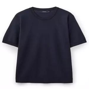 다니엘크레뮤 하프 슬리브 라운드 니트 1233356