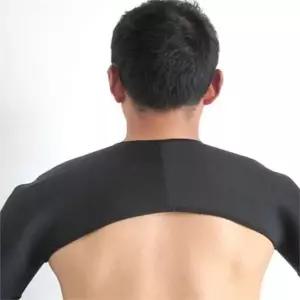어깨 밴드 경량 압박 어깨용 어깨 보호대 S/M/L사이즈 통증 남성 네오프렌 슬림형 재활용 스포츠 보조기
