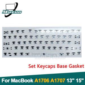맥북키캡 노트북 키캡 베이스 개스킷 A1706 A1707 A1708 프로 13 15 A1990 키보드 스프라펠 EMC 3071 3163