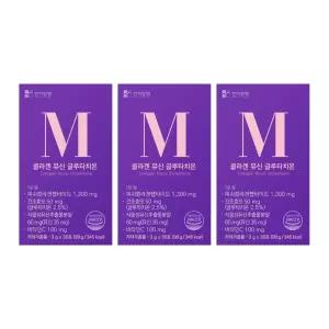 한미양향 뮤신 콜라겐 글루타치온 분말 류신 가루 무신 3개 MJ