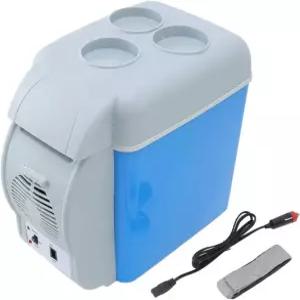 전기 자동차 쿨러 냉장고 12V DC 전원 공급 냉온 이중 사용 여름 휴대용 미니 (자동차용) for Cars