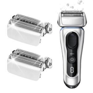 전기 면도기 헤드 교체, 브라운 S8 전기 면도날 모델 8370Cc,8340S,8350S,8467,2 팩, 시리즈 8 83M