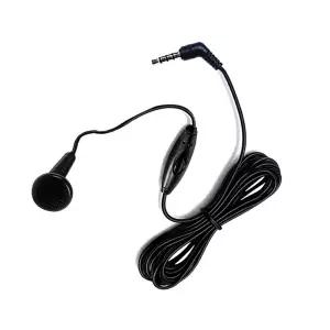 3.5mm 모노 이어폰 항공기 가이드 통역기 리시버 라디오 tv 헤드셋 싱글 마이크 이어셋 RS01