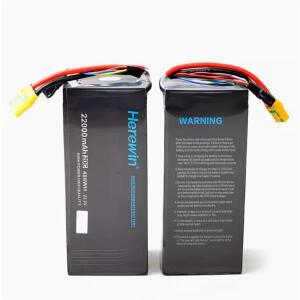HereWin 6S 22000mAh 16000mAh 리튬 배터리 22.2V 드론 식물 보호 배터리