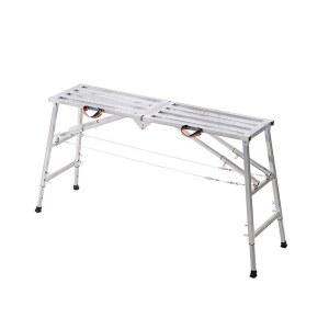 안전발판 도배다이 접이식 스텐파이프 120x30cm 더블로드 단일지지사각형튜브 안전사다리