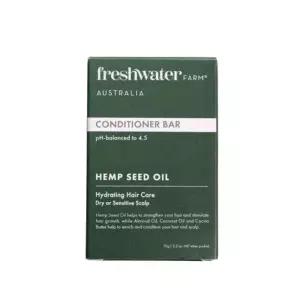 FreshwaterFarm 프레쉬워터팜 헴프시드 컨디셔너바 린스바 70g 천연 호주산