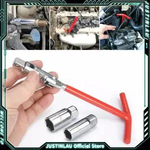 1Pcs 3 in 1 자동차 오토바이 수리 도구 자동차 도구 키트 점화 플러그 제거 소켓 렌치 16Mm /18Mm/21Mmt-