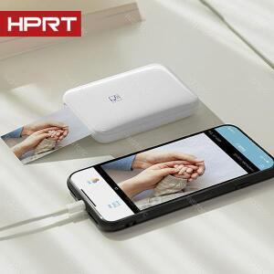 MT53 컬러 사진 휴대용 프린터 전화  핸드 포켓 Wifi 블루투스 인쇄 기계 2x3 스티커 백업 용지