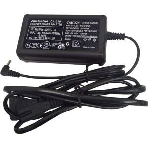 CA-570 AC ADAPTER CHARGER COMPATIBLE WITH G20, XA25,XA10,XA20,XA30,HG20,XH-A1,XA-30,VIXIA HF100, G20,FS3000,FS200,HG21,HFM31,ZR60,HV30,HV20,HV20A,HV40 HF XA11,HF CANON
