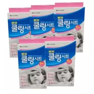 신신제약 쿨링시트 파스 6매입 시원한 진통패드 5개