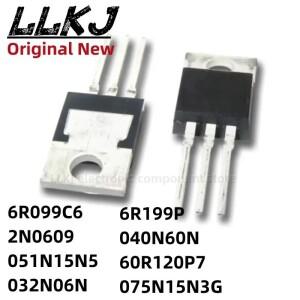 1pcs IPP6R099C6 IPP2N0609 IPP051N15N5 IPP032N06N IPP6R199P IPP040N60N IPP60R120P7 TO-220 MOS FET