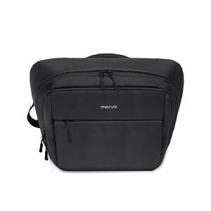MOSISO 카메라 슬링백 사진작가용 크로스바디 카메라백 DSLR/SLR/미러리스 카메라용 방수 숄더백 삼각대 홀더 및 레인 커버가 있는 다기능 패딩 블랙