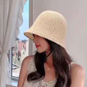 [MEKNN8N466]밀짚모자 여자 봄 베이직 가을 겨울