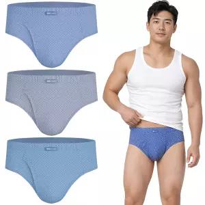 BYC 맥시스타일 남성 순면 삼각팬티 3매입 빅사이즈 120까지