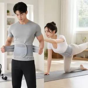 허리보호대 헬스벨트 리프팅 지지대 복대 고탄력 통기성 운동 남녀공용 아대