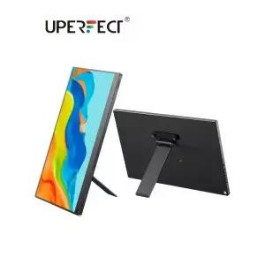 Uect 휴대용 베사 모니터 스탠드 핸드 나사 7 73 인치 프리 스탠딩 데스크 마운트 스위블/틸트/로타