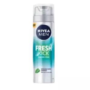니베아 맨 프레시 킥 쉐이빙 폼 면도크림 200ml