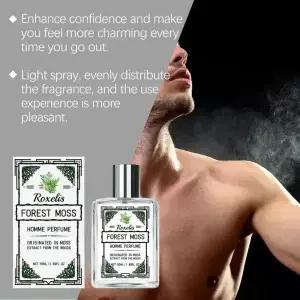 록셀리스 50ml 남성 바디 프레쉬 포레스트 우디 향 우아하고 은은한 오래 지속되는 매력적인 젠틀