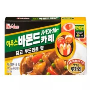 무아점빵 고체카레 하우스 바몬드 카레 약간매운맛 115gX5개