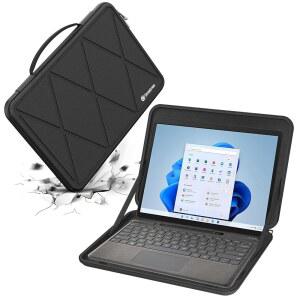 13.3인치 hp호환 엘리트북 8 플립 G1I 13.8인치 마이크로소프트 서피스 노트북/서피스 노트북 7 DELL PRO 13 PLUS PB13250 또는 2IN1 케이스(X8032T)에 호환되는 SMATREE 하드 보호 슬리브